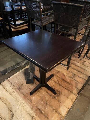 (4) Hardwood Dining Table (2 Top)