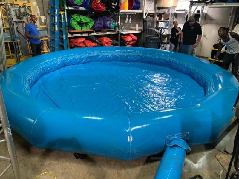 Round inflatable pool #1