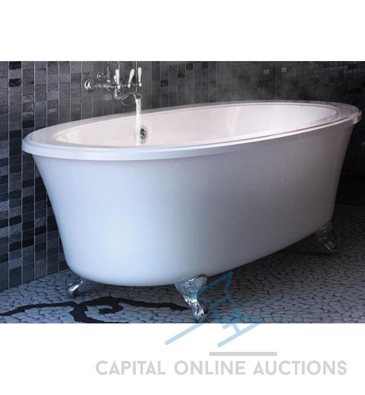 Bain Ultra Cella Claw Foot Tub 60X36 - White