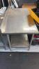 Stainless Steel Table with Undershelf - 2