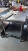 Stainless Steel Table with Undershelf