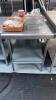 Stainless Steel Table with Undershelf - 4