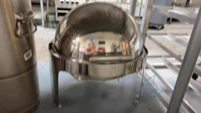 Heavy Duty Round Roll Top Chafing Dish