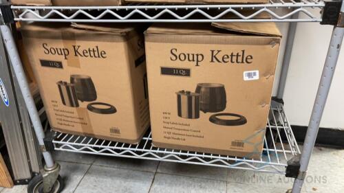 (2) Soup Kettles