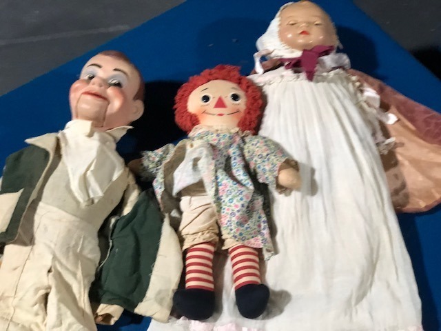 3 Vintage Dolls