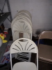 White and Metal Folding Chairs - 3