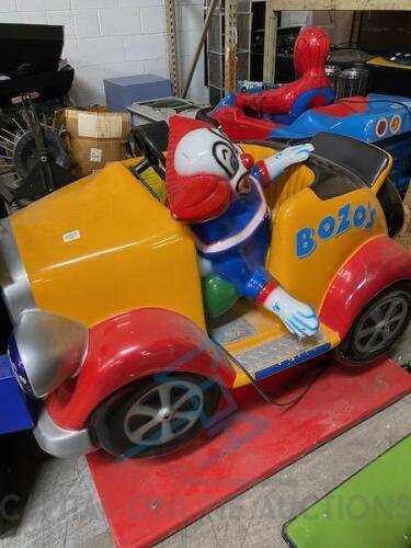 Bozo the Clown Kiddie Ride