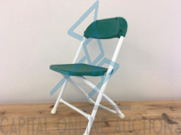 (90) Green Kids Folding Chairs