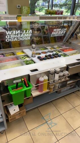 Duke Refrigerated Sandwich Prep Table