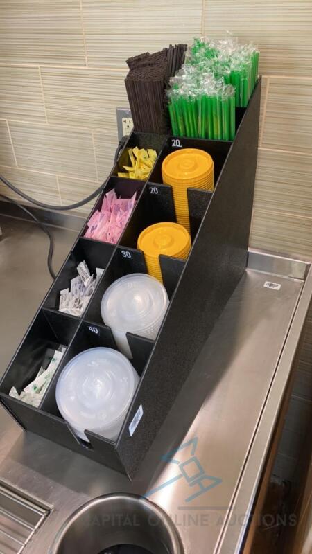 Lid and Straw Organizer