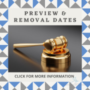 PREVIEW INSPECTION & AUCTION REMOVAL DATES