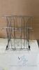 Misc. Stainless Steel Items Lot - Baskets, Hangers, Holders - 3