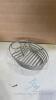 Misc. Stainless Steel Items Lot - Baskets, Hangers, Holders - 5