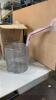 Misc. Stainless Steel Items Lot - Baskets, Hangers, Holders - 11