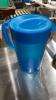 (4) Blue Rubbermaid Pitchers - 2