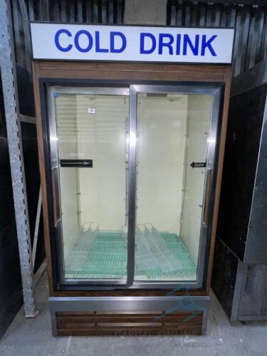 Sliding Door 'Cold Drink' Refrigerator