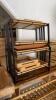 Wooden Shelving and Misc. Buffet & Items - 5