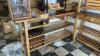 Wooden Shelving and Misc. Buffet & Items - 7