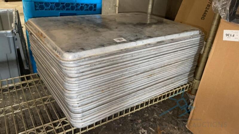 (25) Full Size Sheet Pans