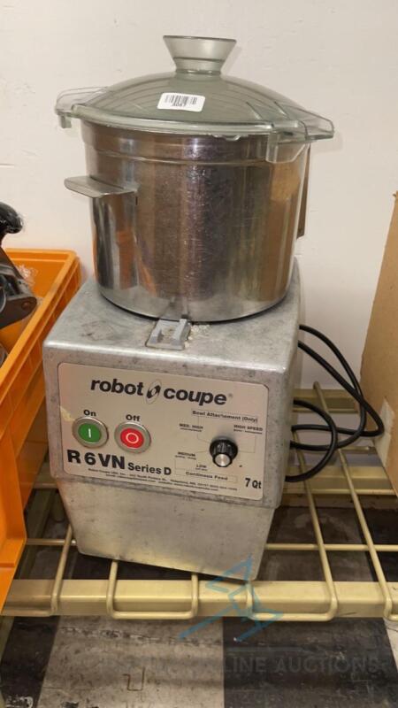 Robot Coupe Food Processor with Attachments