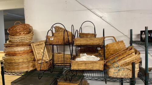 (31) Wicker Baskets