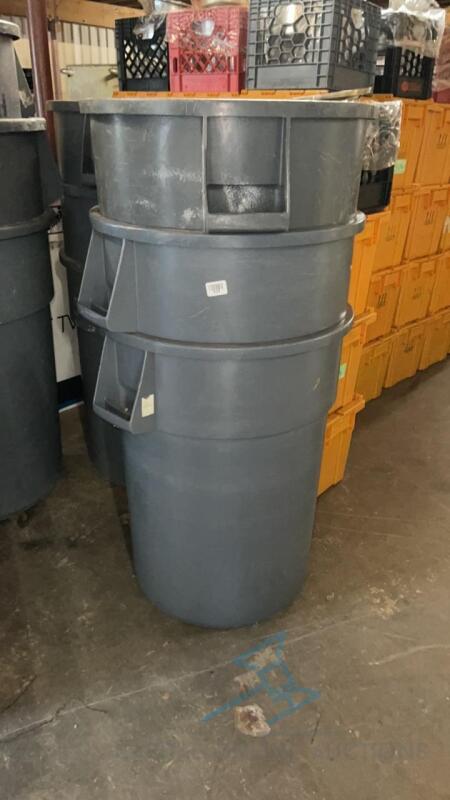 (3) Trash Receptacles