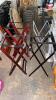 (6) Assorted Folding Tray Stands - 2