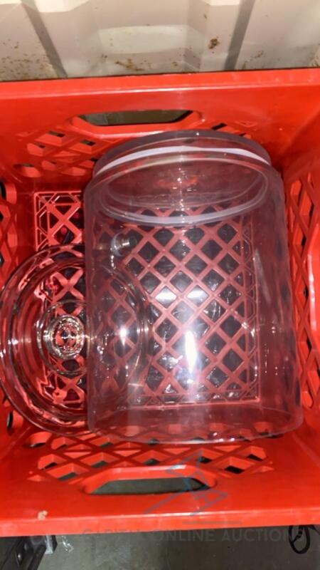 Lot of Assorted Vases and Glass Drink Dispenser