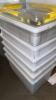 (8) Plastic Storage Bins - 4