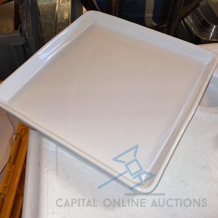 (16) Ceramic Square Dishes