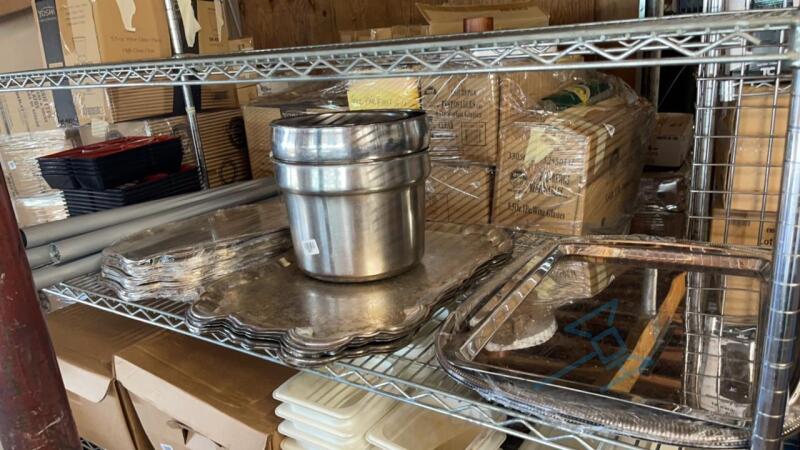 Silver Serving Platers, Bento Box Containers, Warming Bins etc.