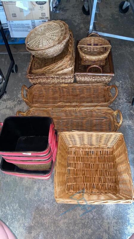 Lot of Assorted Baskets