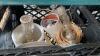 Miscellaneous Lot - Baskets, Buckets, Decor, Napkin Dispensers - 4