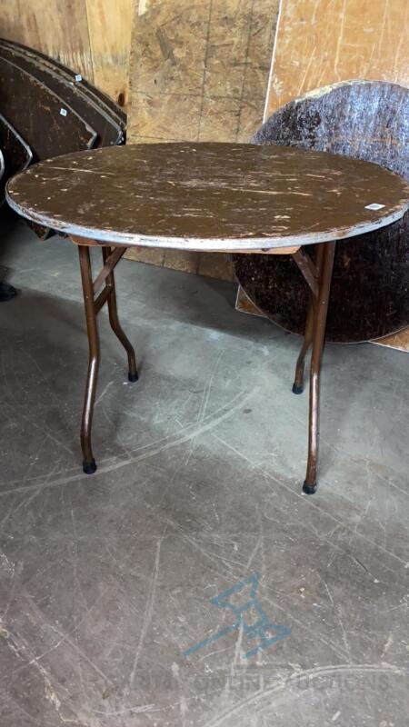 (18) 36" Round Banquet Tables