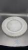 (156) 10" Frosted Glass Plates - 2