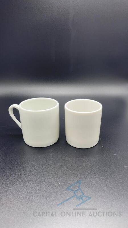 (150) White Espresso Mugs