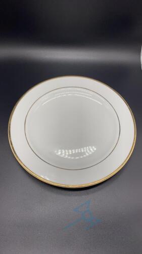 (36) 9" Gold Rimmed Plates