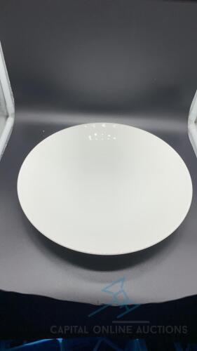 (30) 11" Fortressa White Dining Plates