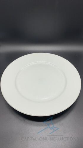 (160) 10.5" White Plates