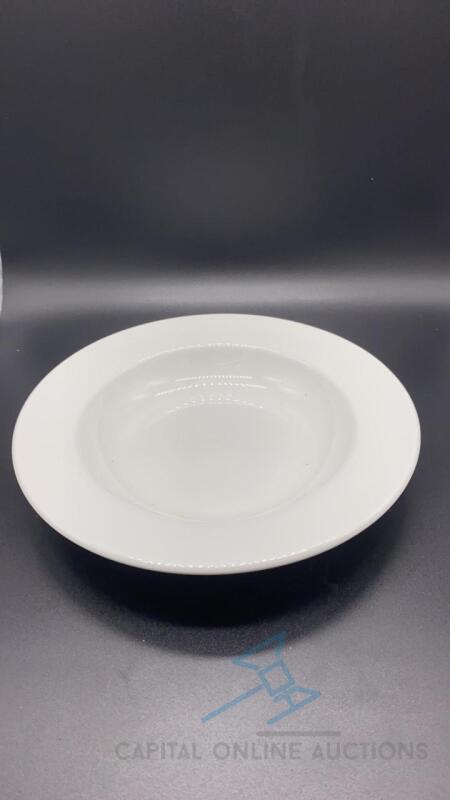 (120) 9" White Bowls