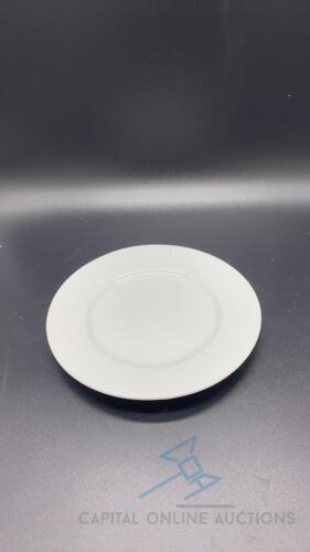 (140) 6" White Plates