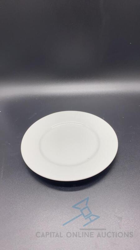 (140) 6" White Plates