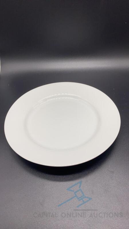 (140) 8" White Plates
