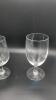 (107) Assorted sizes of Water Glasses - 3