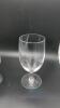 (107) Assorted sizes of Water Glasses - 4