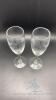 (142) Champagne Flutes - 2