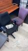 Lot of Assorted Chairs and Office Chair Mats - 7