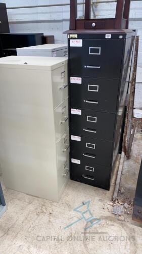 Large Lot of Filing Cabinets - Assorted Sizes