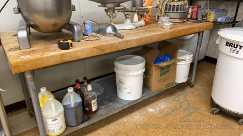 Butcher Block Table