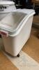 3 Rubbermaid Flour Bins